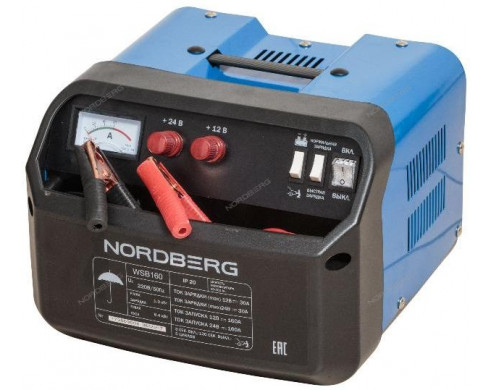 Пуско-зарядное устройство, макс ток 160A, Nordberg