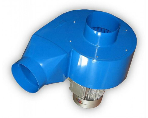 Вентилятор (1900 м³/час) центробежный для удаления выхлопных газов, Trommelberg